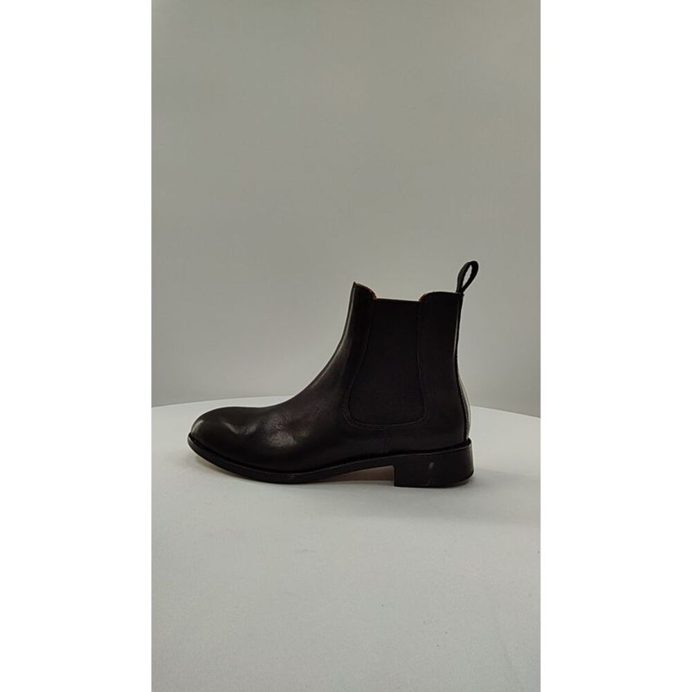 Quince Men Essential Leather Dress Chelsea Boot Black Shoes 8